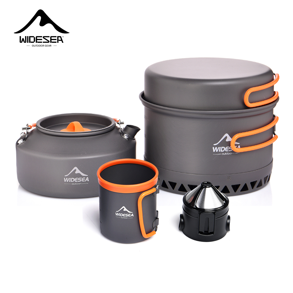 Camp Utensil Set - Camping Tableware Outdoor Cookware Set Pots