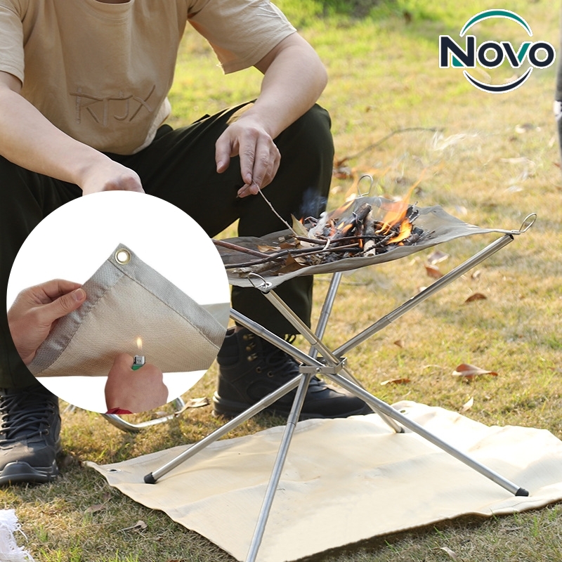 Outdoor Camping Mat - Outdoor Camping Fire Pad Fireproof Mat
