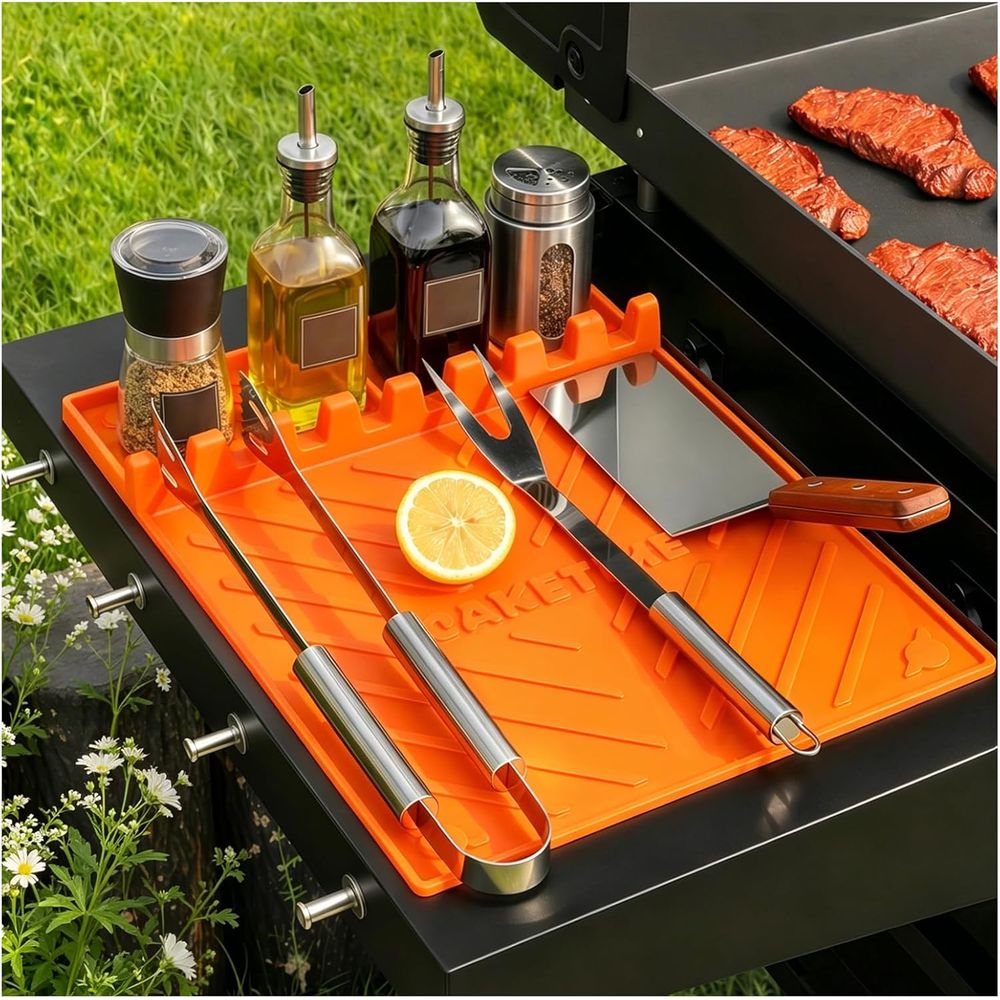 Outdoor Camping Mat - Silicone Grill Mats or Griddle Accessories
