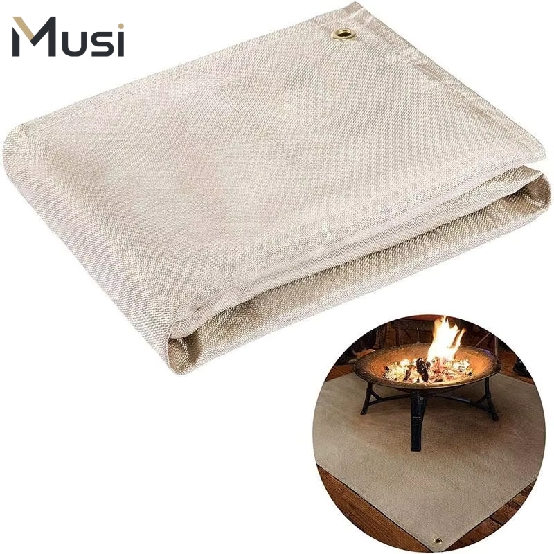 BBQ Grill Mat Fireproof Insula - Outdoor Camping Mat ulasan dan harga