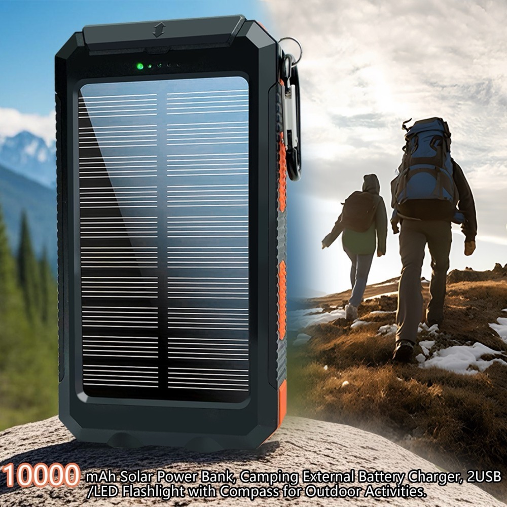 Solar Power Bank10000/20000MAH - Camping Solar Lantern ulasan dan harga