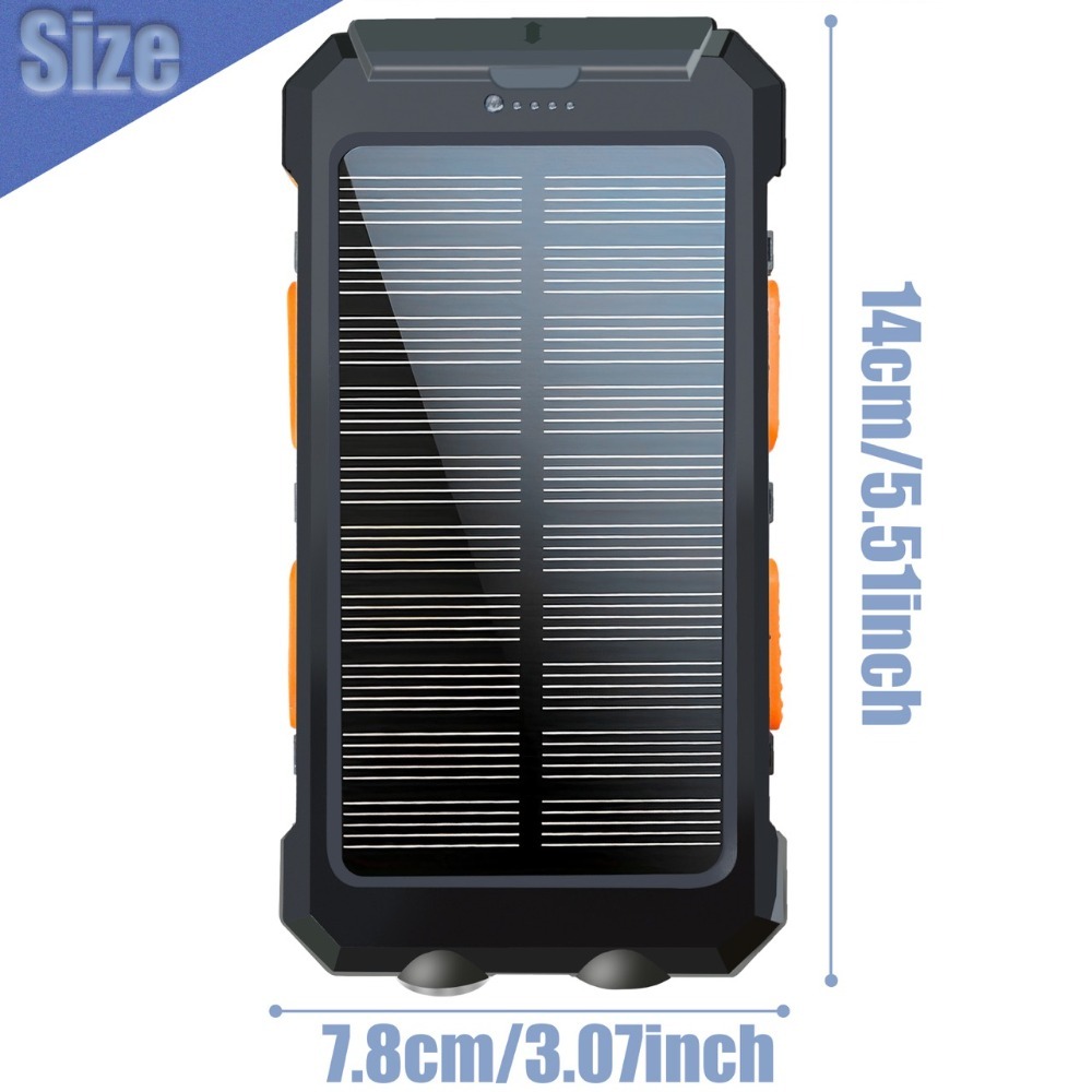 Solar Power Bank10000/20000MAH - Camping Solar Lantern ulasan dan harga