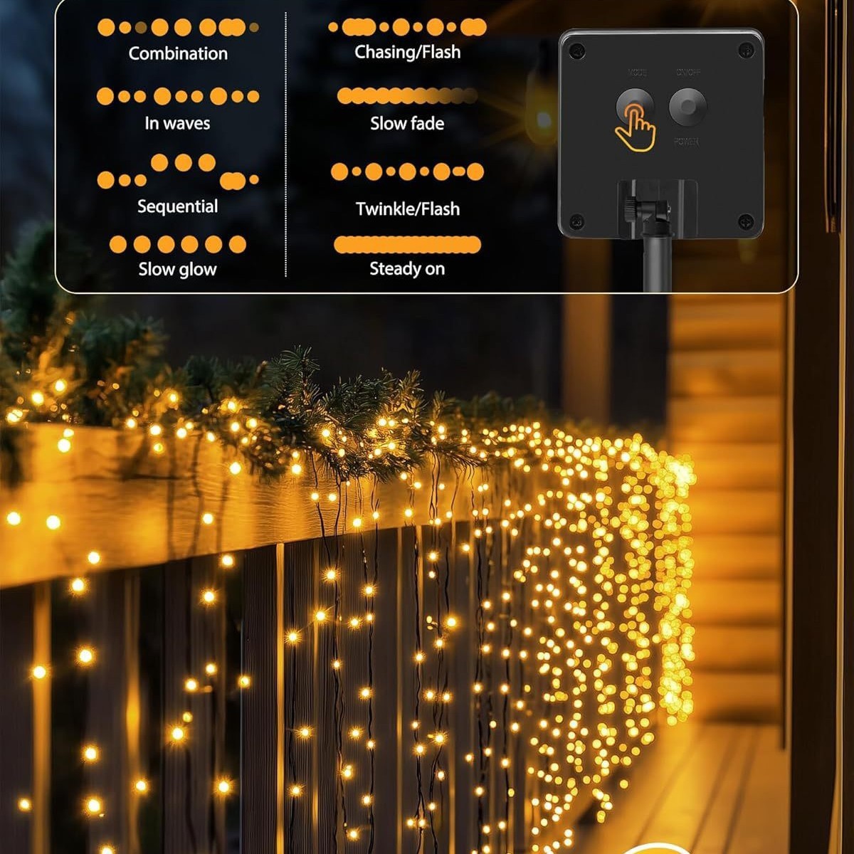 Solar LED String Lights Outdoo - Outdoor Camping Lights String ulasan dan harga