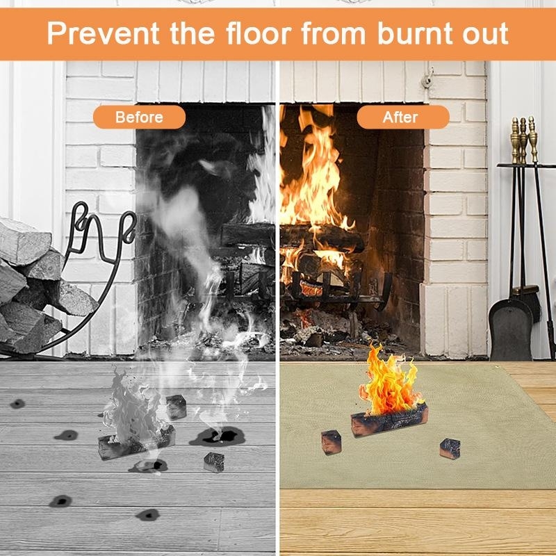 Camping Fireproof Mat Heat Res - Outdoor Camping Mat ulasan dan harga