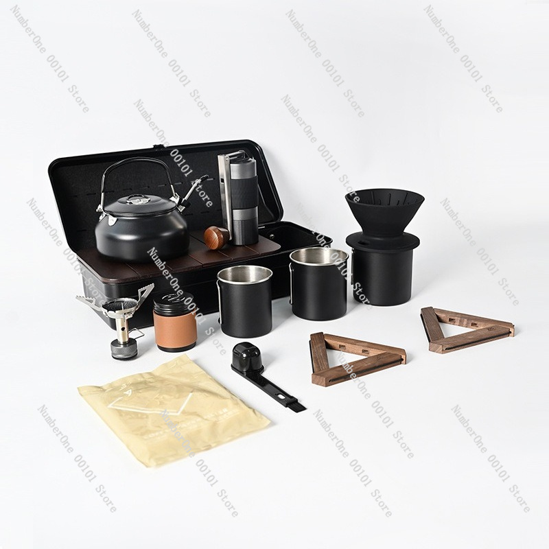 Outdoor Camping Hand‑Brew Coff - Outdoor Camping Storage Box ulasan dan harga