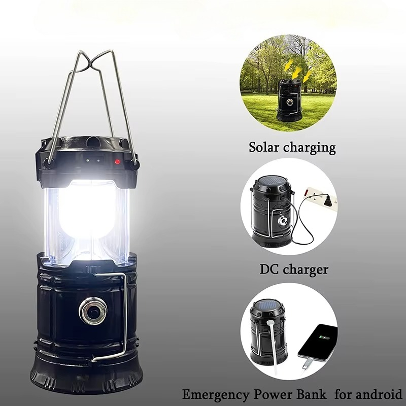 RTS Portable Multifunctional W - Camping Solar Lantern ulasan dan harga