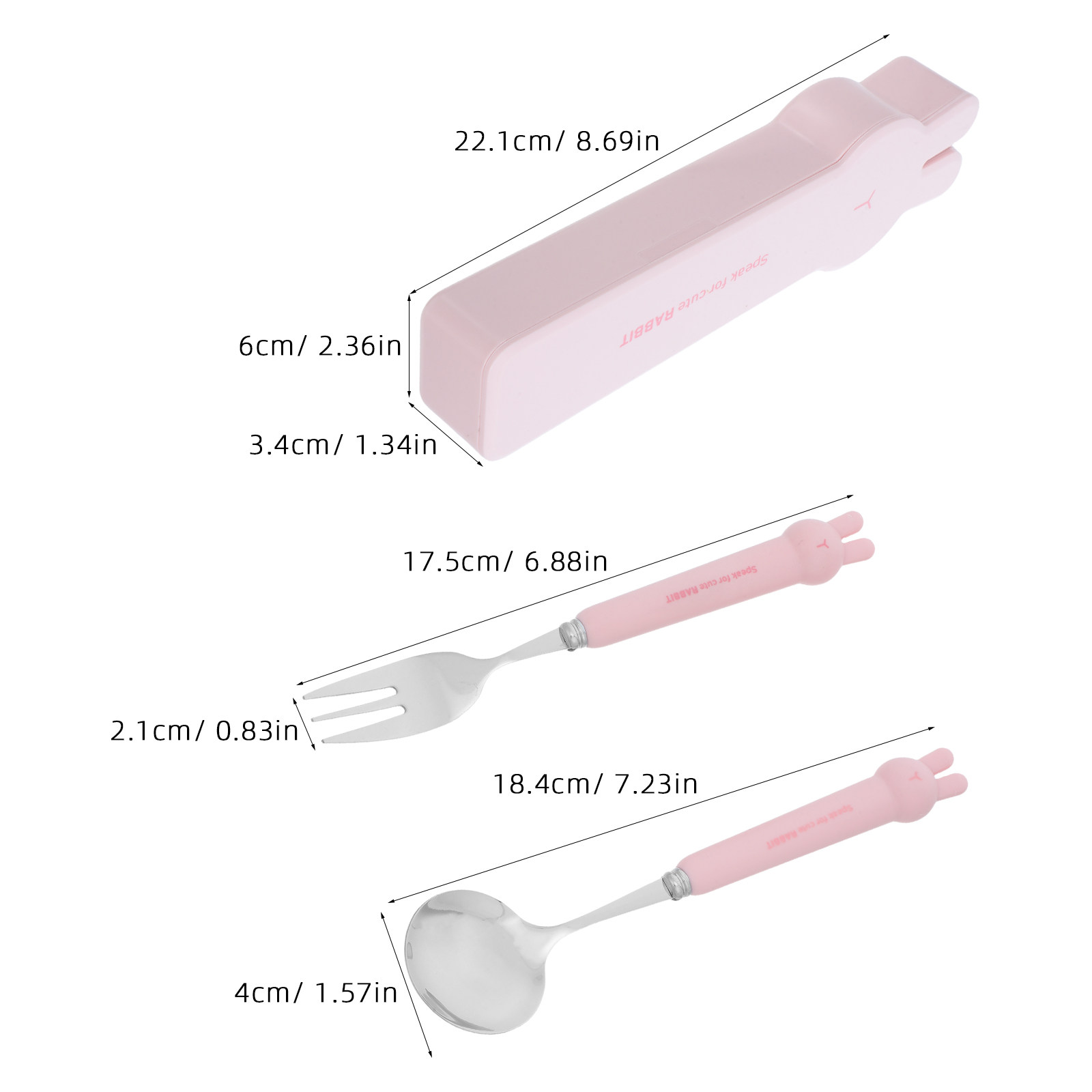 1Set Stainless Steel Cutlery S - Camp Utensil Set ulasan dan harga