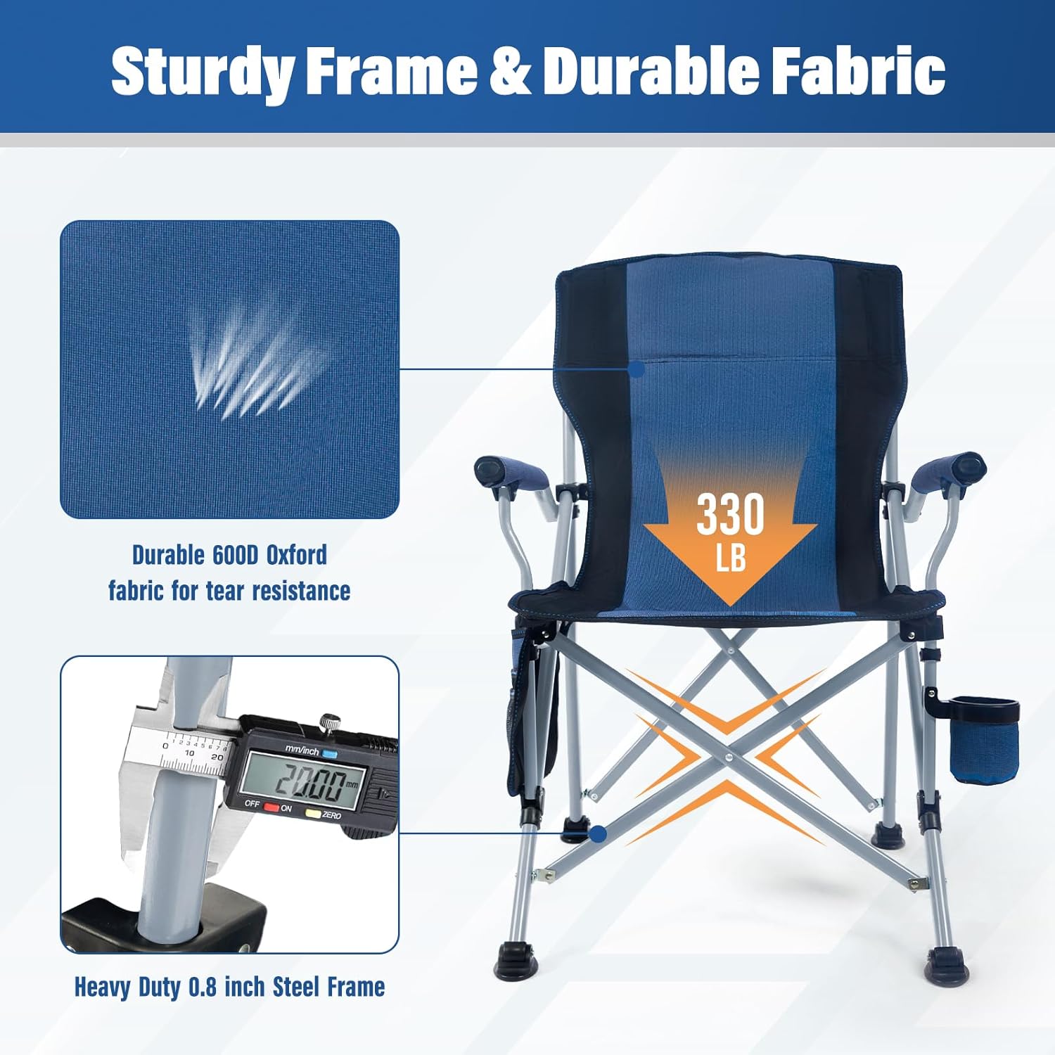 Factory Wholesale Outdoor Port - Outdoor Camping Recliner Chairs ulasan dan harga