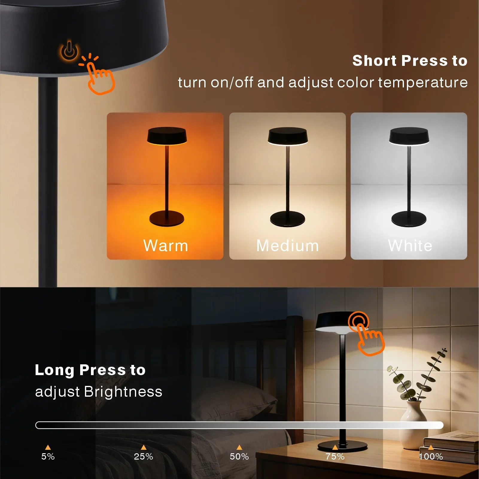 KFV LED Desk Lamp Solar Light  - Camping Solar Lantern ulasan dan harga