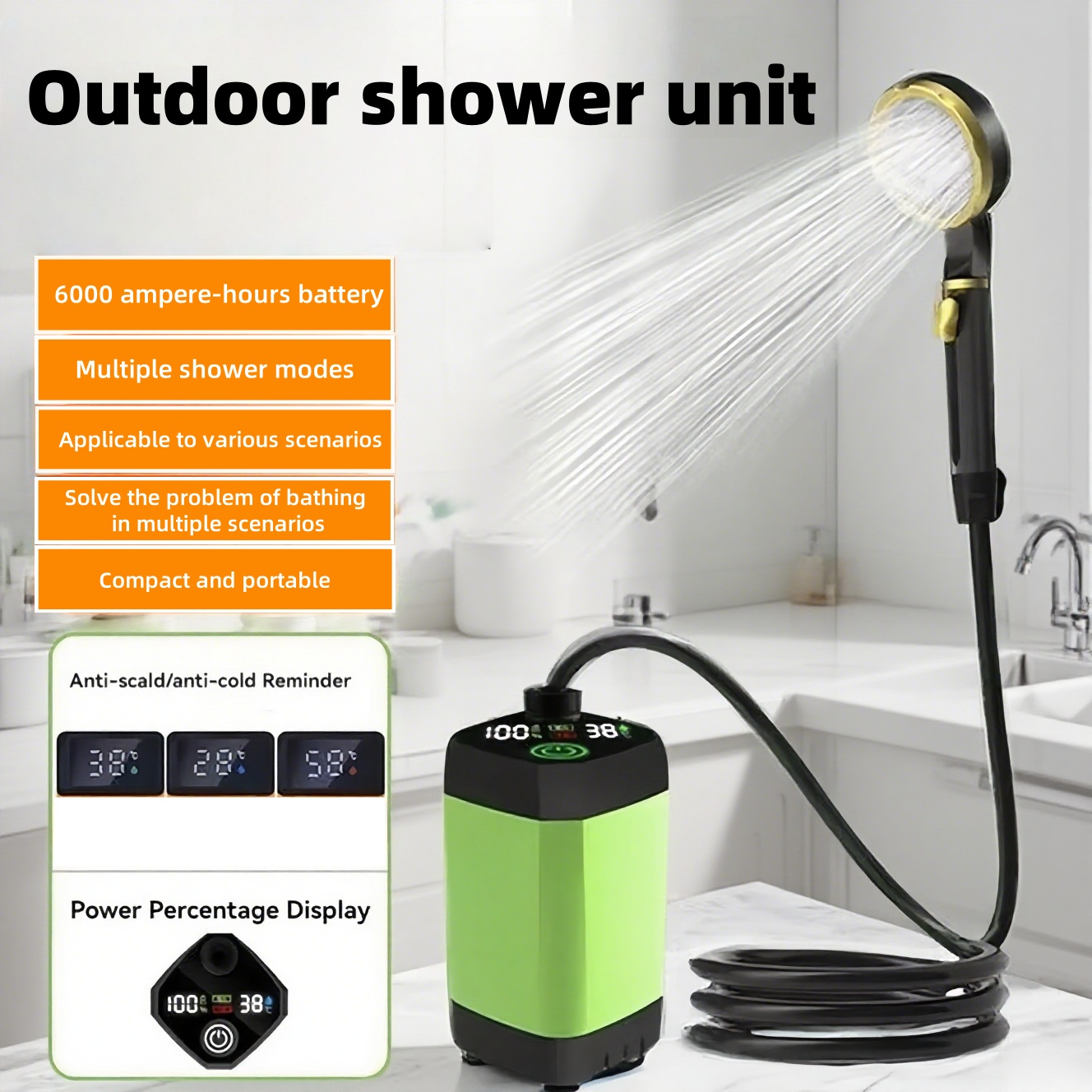 Portable Outdoor Electric Show - Outdoor Camping Gear ulasan dan harga