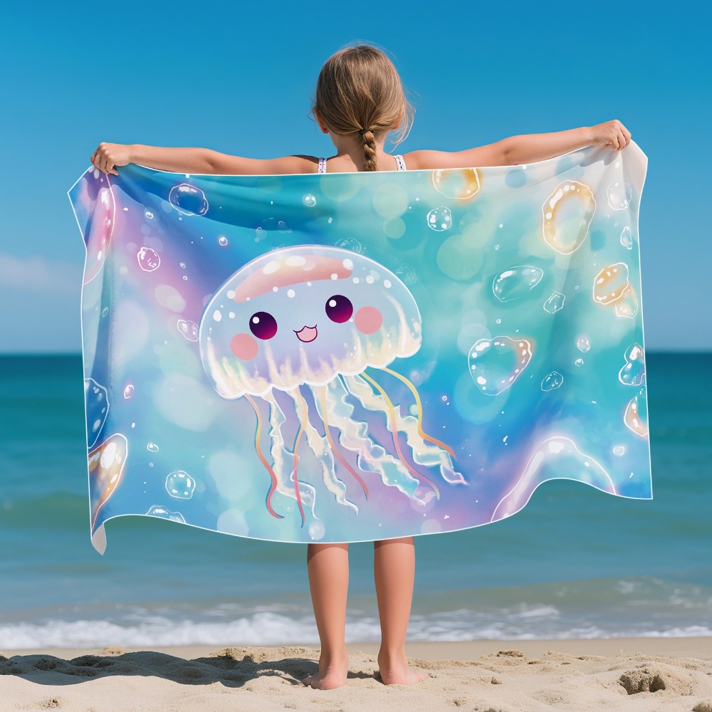 Cartoon Pattern Beach Towel Ki - Outdoor Camping Mat ulasan dan harga