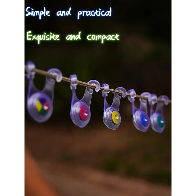 10 LED Rope String Lights, Dec - Outdoor Camping Lights String ulasan dan harga
