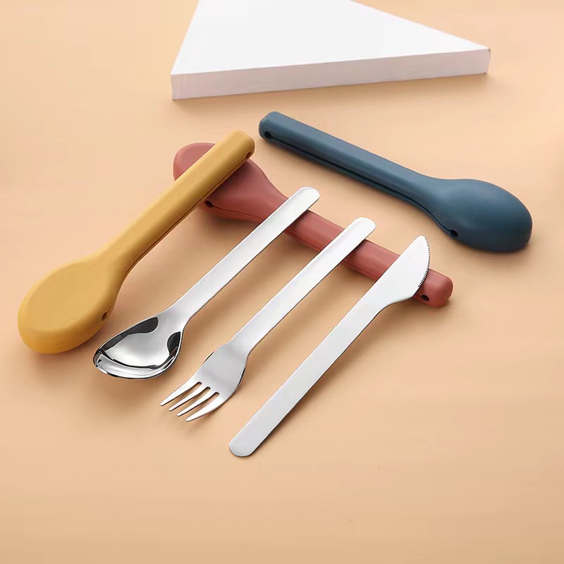 3-Piece Portable Flatware Pock - Camp Utensil Set ulasan dan harga