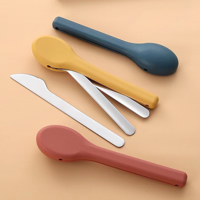 3-Piece Portable Flatware Pock - Camp Utensil Set ulasan dan harga