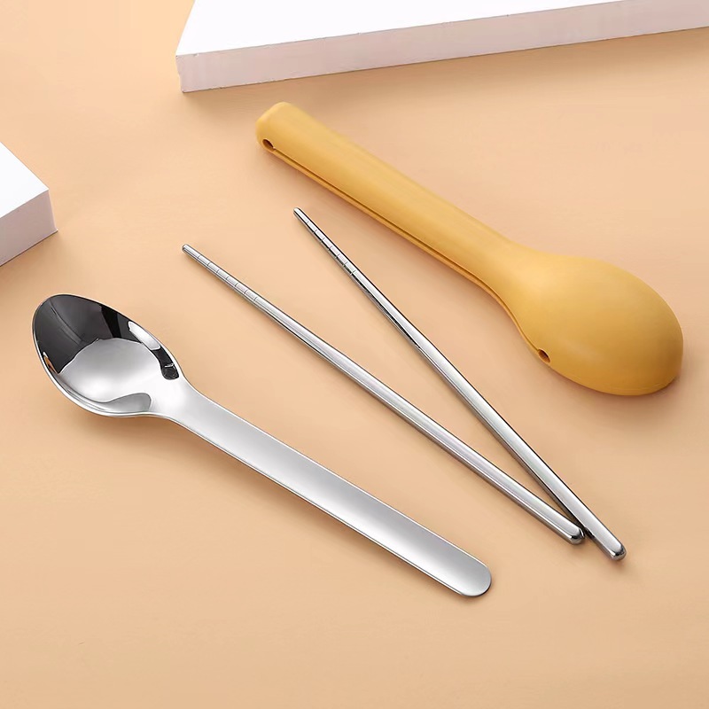 3-Piece Portable Flatware Pock - Camp Utensil Set ulasan dan harga