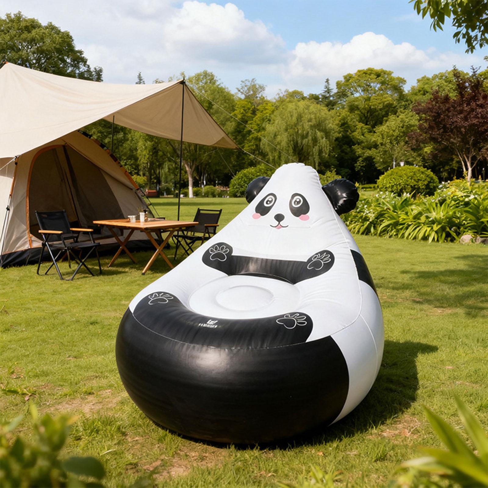 Inflatable Lazy Sofa Kids Cart - Outdoor Camping Recliner Chairs ulasan dan harga