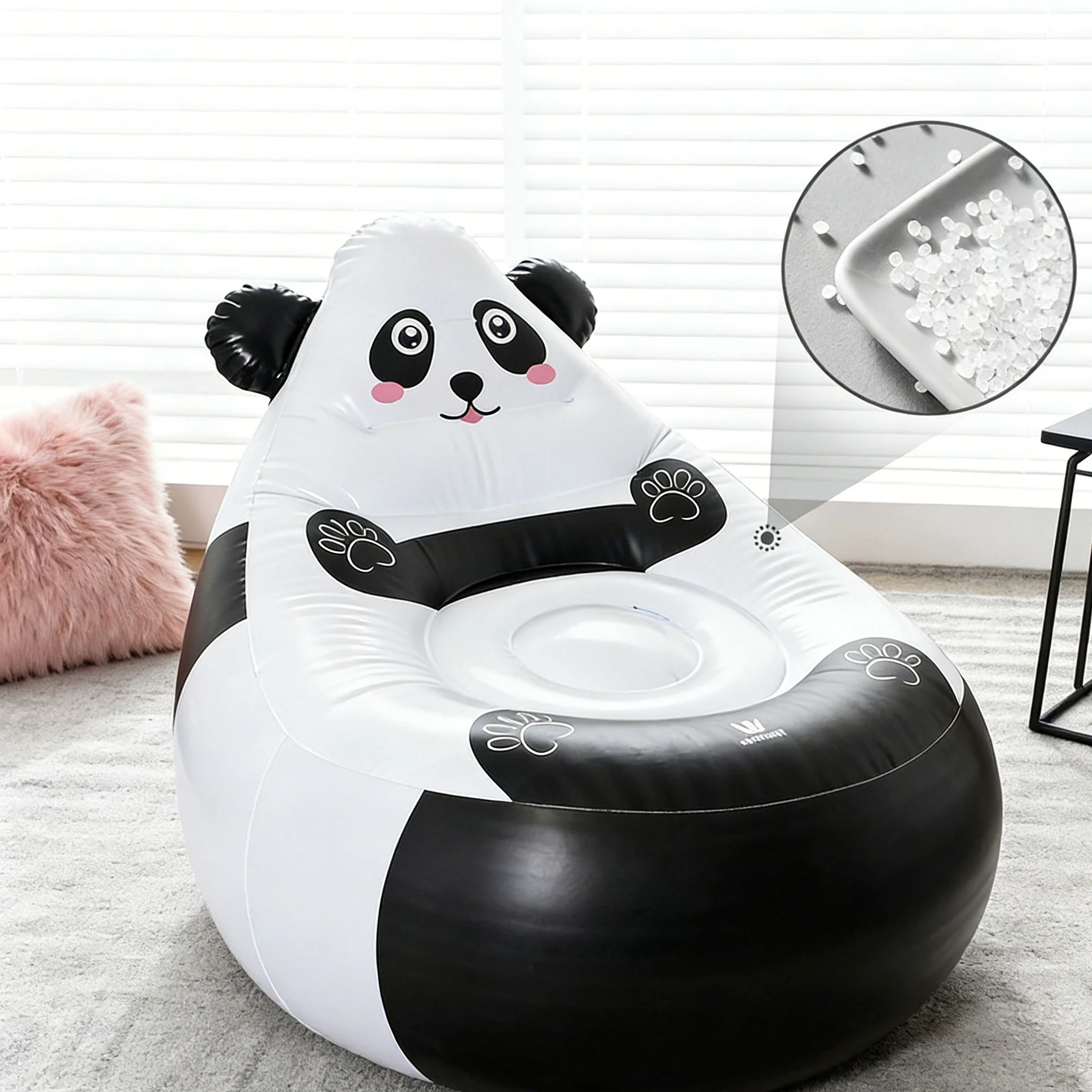 Inflatable Lazy Sofa Kids Cart - Outdoor Camping Recliner Chairs ulasan dan harga