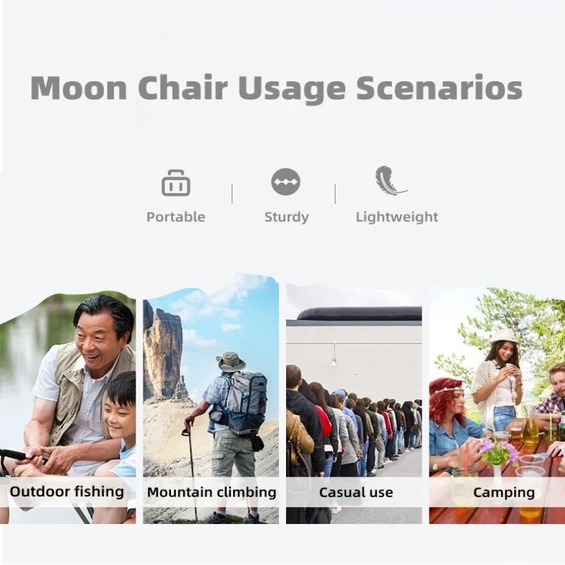 Ultra-light Aluminum Alloy Moo - Outdoor Camping Recliner Chairs ulasan dan harga