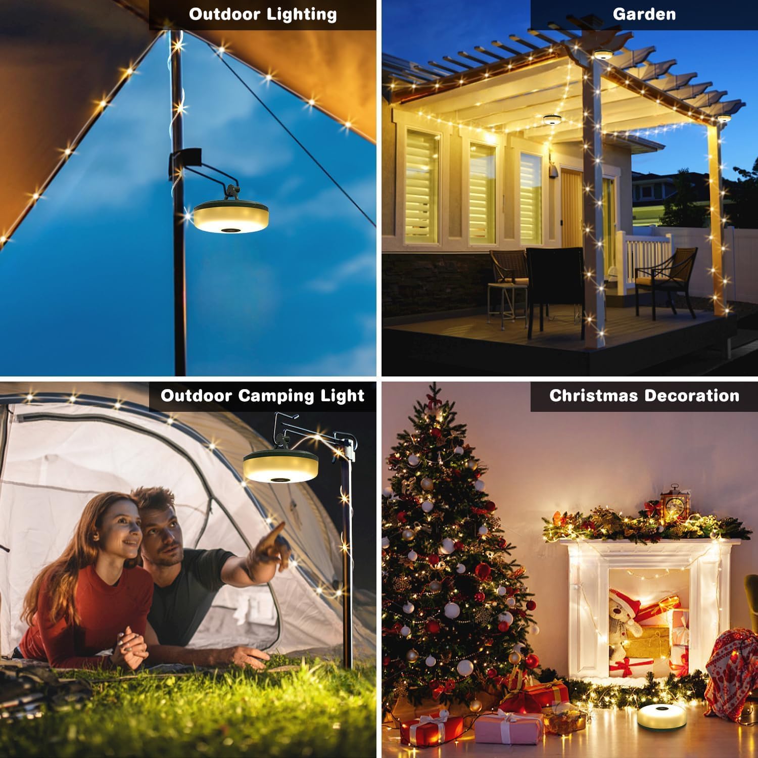 Outdoor Camping Light USB Rech - Outdoor Camping Lights String ulasan dan harga