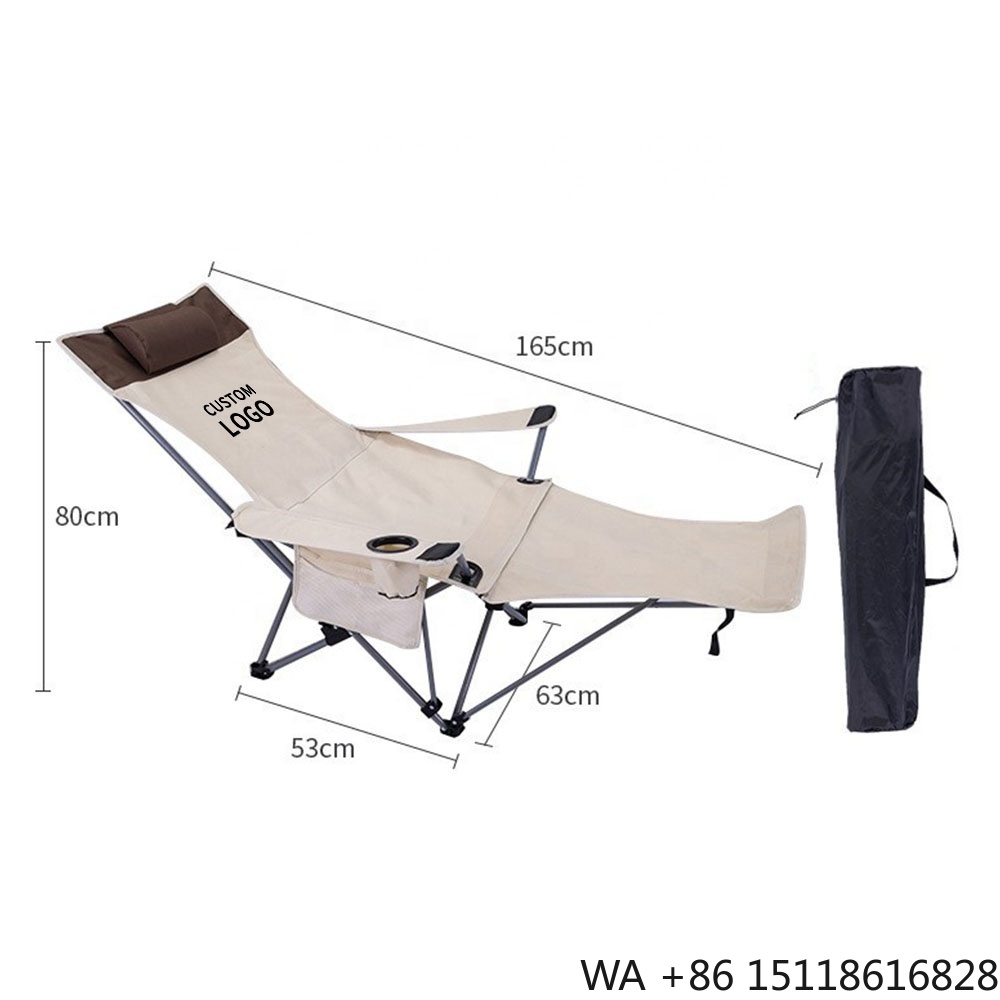 Portable Folding Reclining Cha - Outdoor Camping Recliner Chairs ulasan dan harga