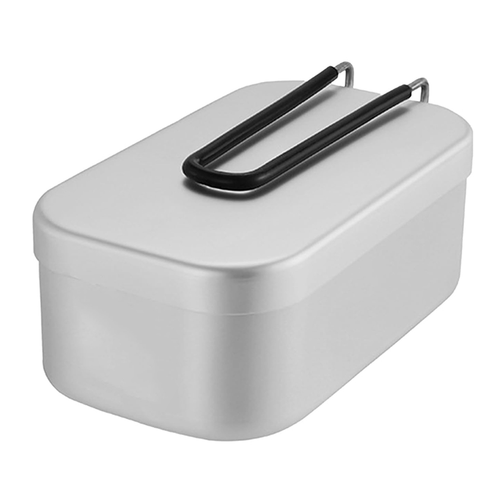 800ML Aluminum Lunch Boxes Out - Camp Utensil Set ulasan dan harga
