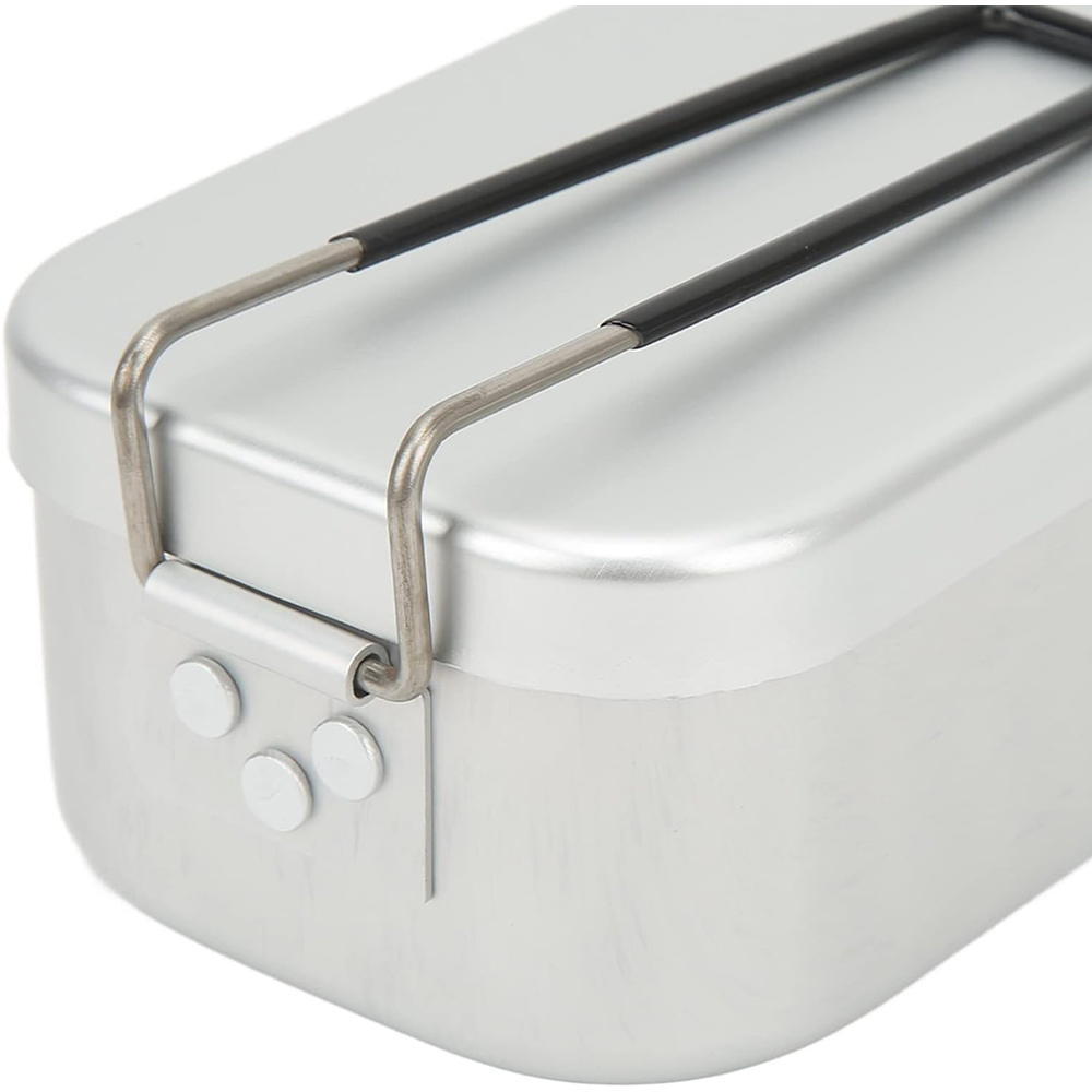 800ML Aluminum Lunch Boxes Out - Camp Utensil Set ulasan dan harga