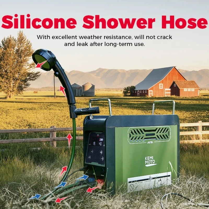 KEMIMOTO Water Heater Portable - Outdoor Camping Shower ulasan dan harga