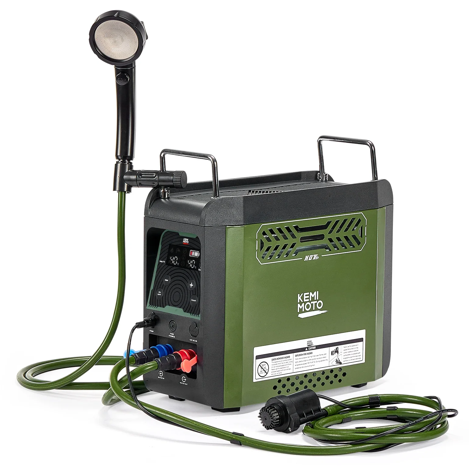 KEMIMOTO Water Heater Portable - Outdoor Camping Shower ulasan dan harga