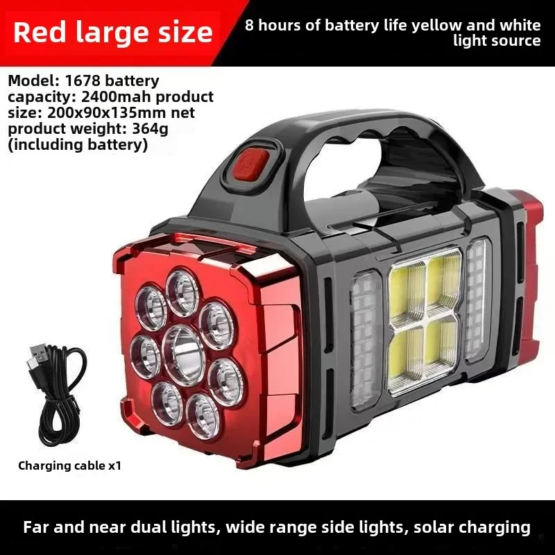 COB Multifunctional Outdoor So - Camping Solar Lantern ulasan dan harga