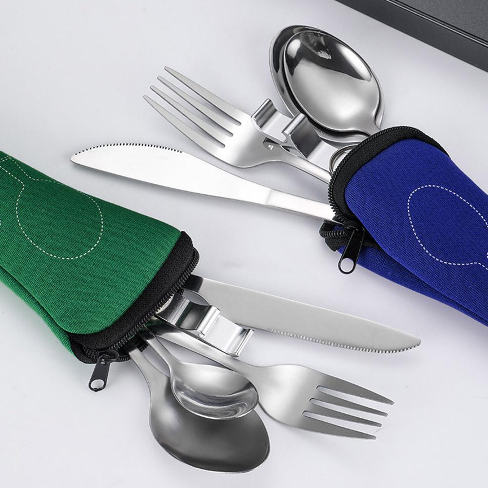 Picnic Set Tableware Washable  - Camp Utensil Set ulasan dan harga