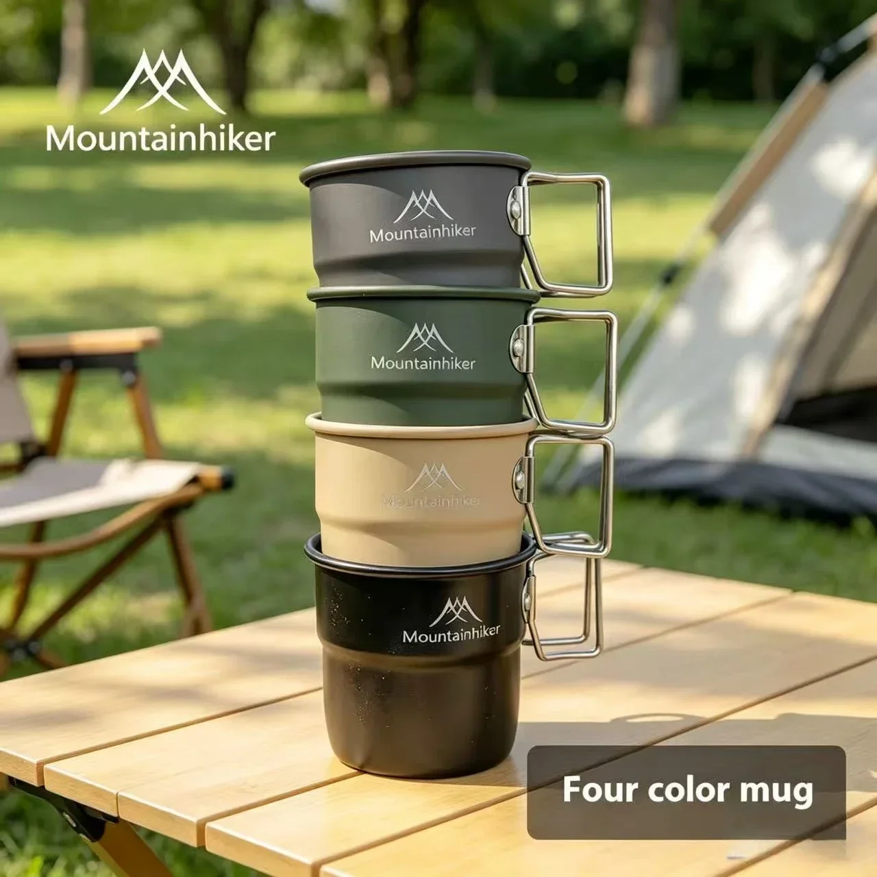 Aluminum Camping Cup MOUNTAINH - Camp Utensil Set ulasan dan harga