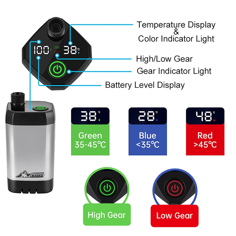 Outdoor Electric Shower Set LE - Outdoor Camping Shower ulasan dan harga