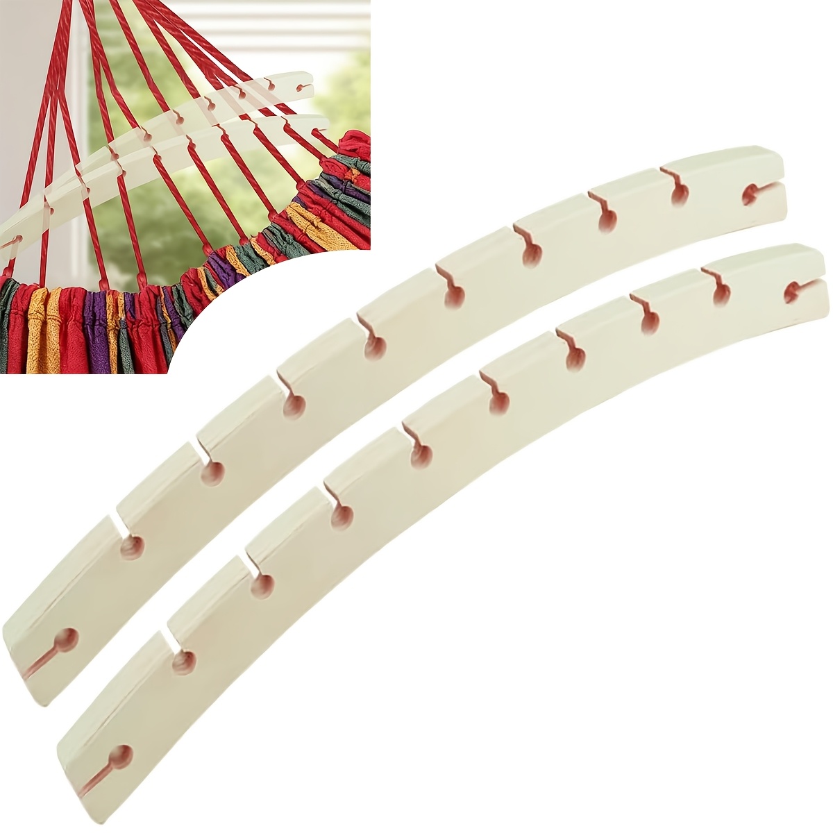 2Pcs Detachable Wooden Hammock - Camping Hammock ulasan dan harga
