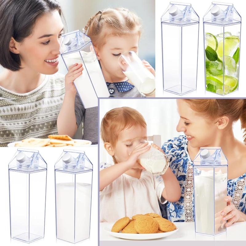 750ML Transparent Milk Bottle  - Outdoor Camping Storage Box ulasan dan harga