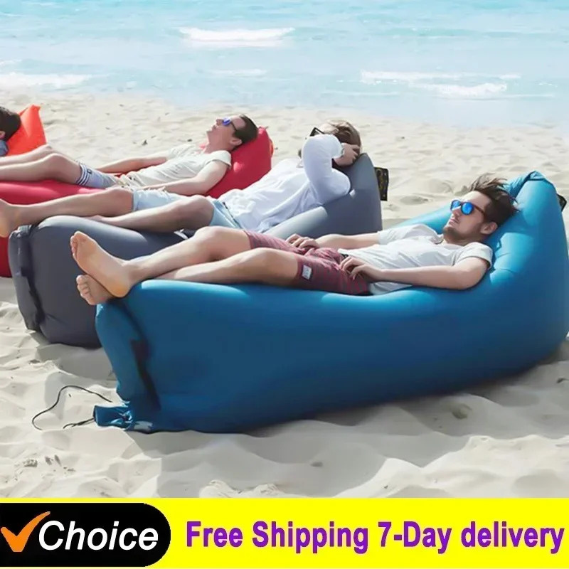 Outdoor Portable Inflatable So - Outdoor Camping Recliner Chairs ulasan dan harga