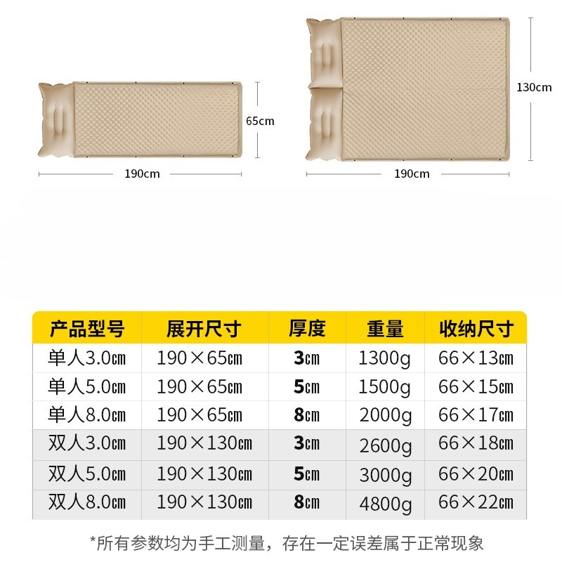 Portable Self Inflatable Tent  - Outdoor Camping Mat ulasan dan harga