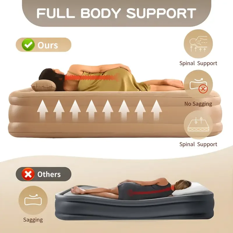 Interior Air Mattress Glamping - Outdoor Camping Mat ulasan dan harga