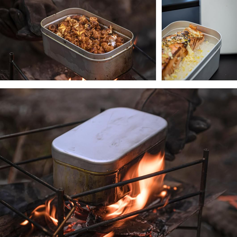 Foldable Bento Box Handle, Lun - Camp Utensil Set ulasan dan harga