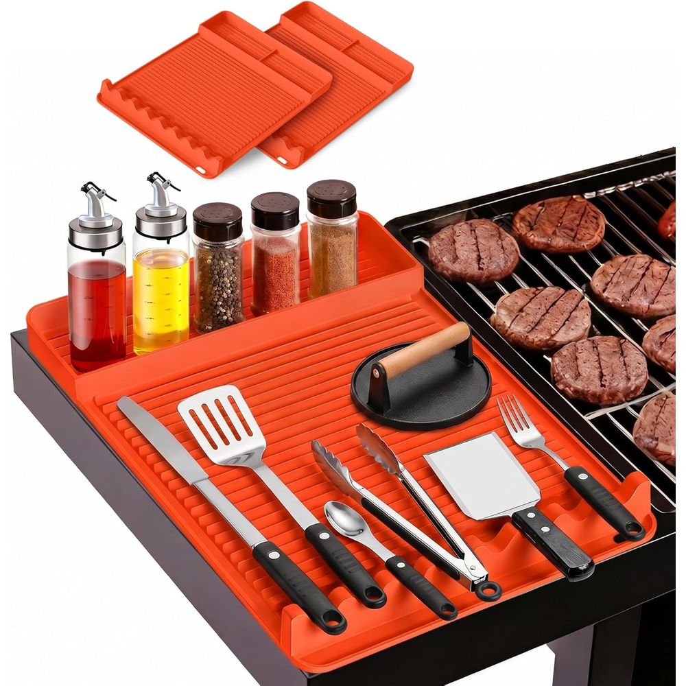 Heat Resistant Silicone Grill  - Outdoor Camping Mat ulasan dan harga