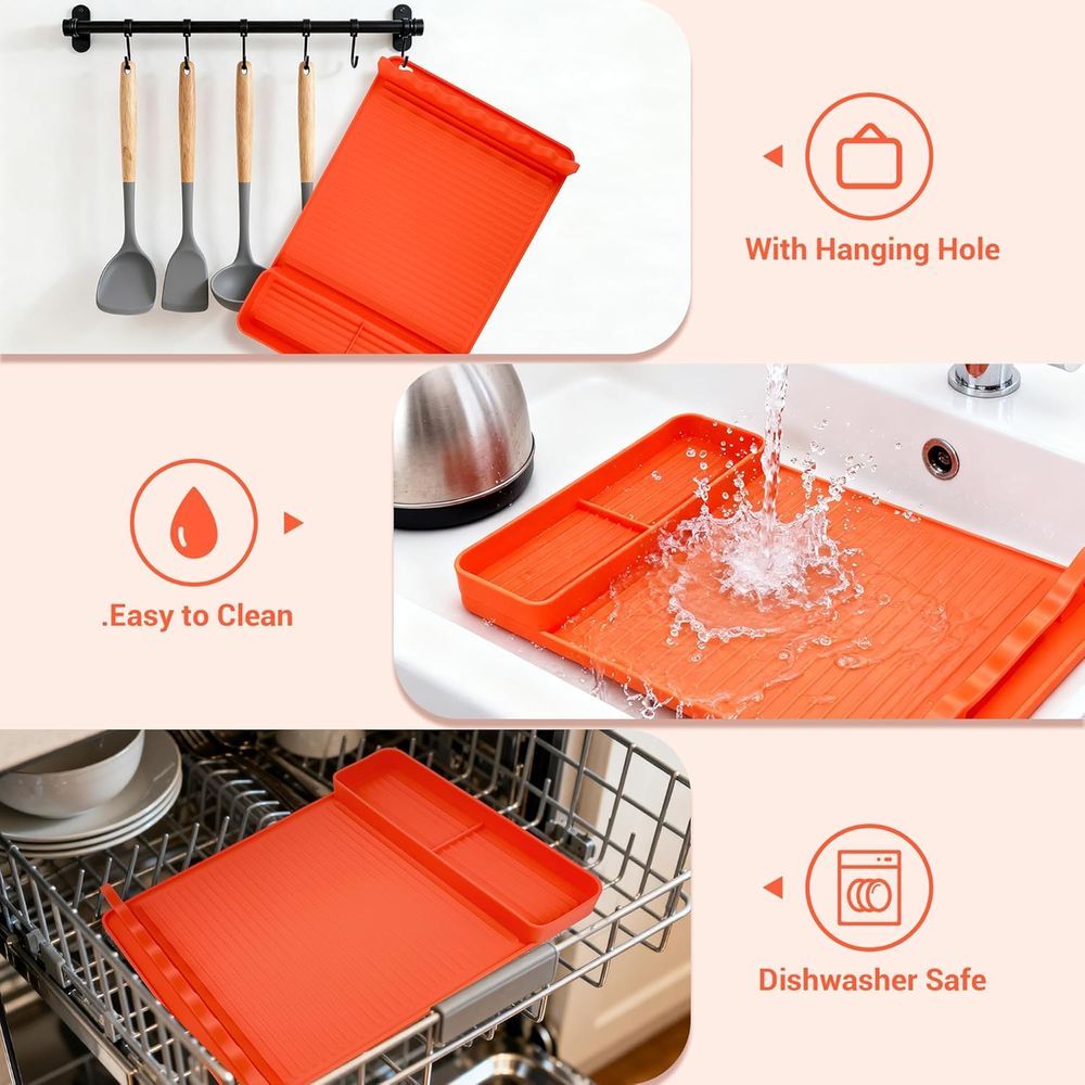 Heat Resistant Silicone Grill  - Outdoor Camping Mat ulasan dan harga